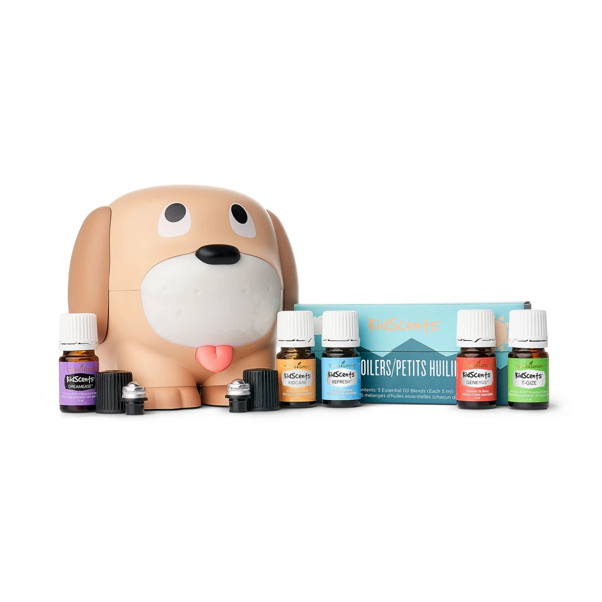 Little Oilers Premium Starter Set mit Feather The Owl Ultrasonic Diffuser